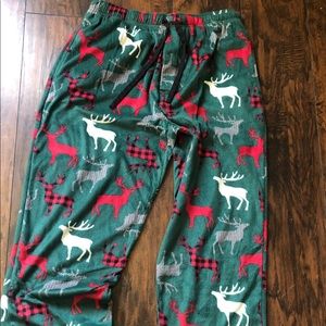 Extra large fuzzy men’s pajamas